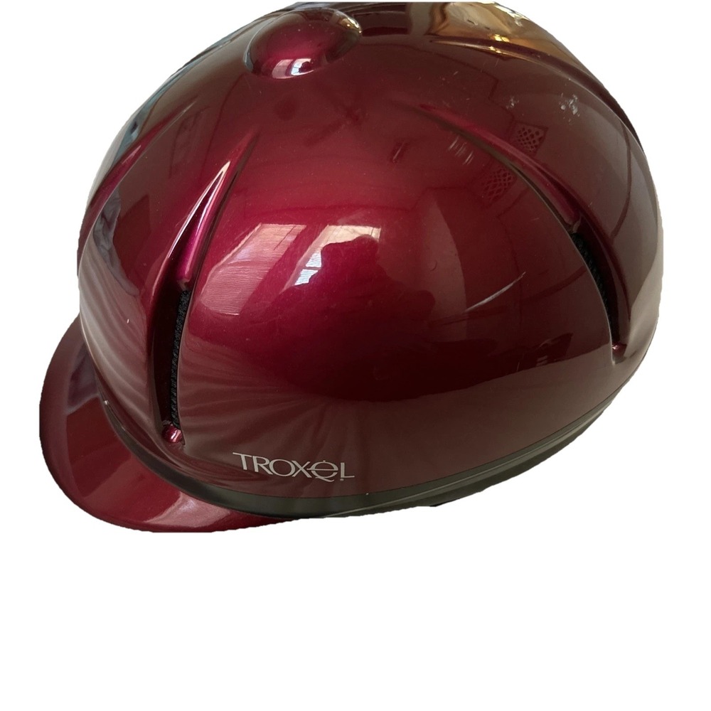 Troxel Legacy Equestrian Riding Helmet 2010 Red Size Medium